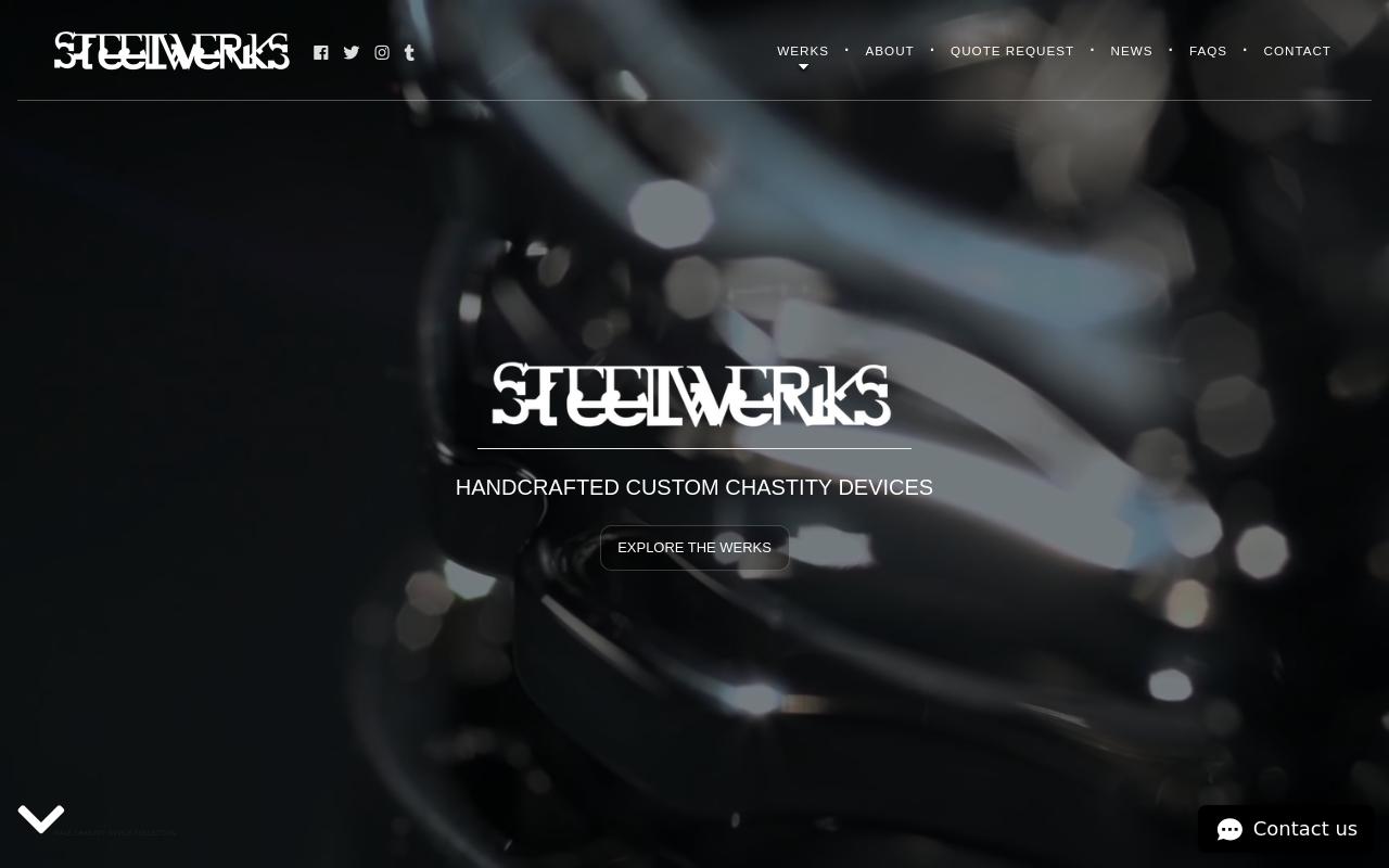 The front page of steelwerksextreme.com